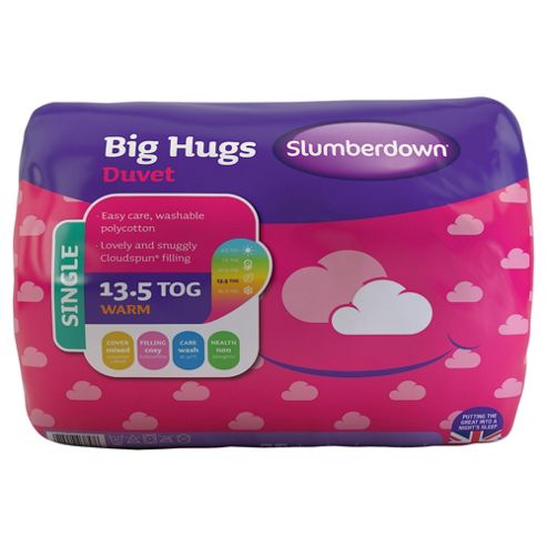 Image of Slumberdown Single Duvet 13.5 Tog - Big Hugs