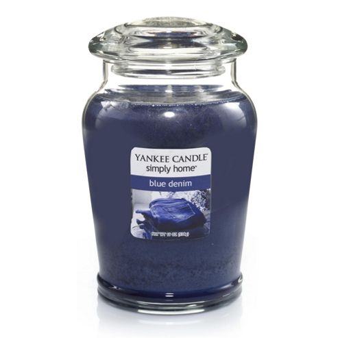 Image of Yankee Candle Jar Blue Denim, Large