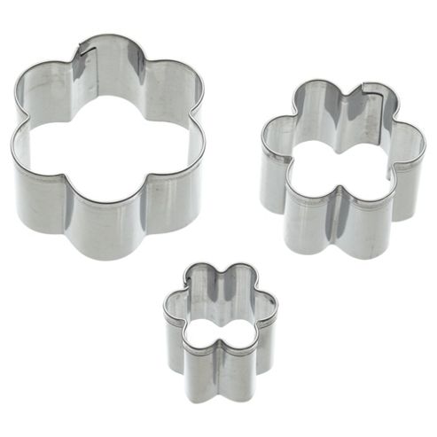 Image of Kitchencraft Sweetly Does It Flower Shaped Fondant Cutters