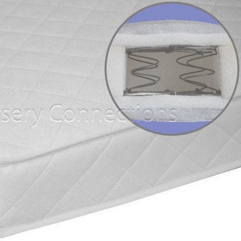 Image of Nursery Connections Sleepyhead + Spring Cot Bed Mattress 139x69cm