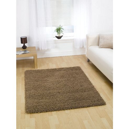 Image of Nordic Cariboo Beige 120x170 Cm Shaggy Rug