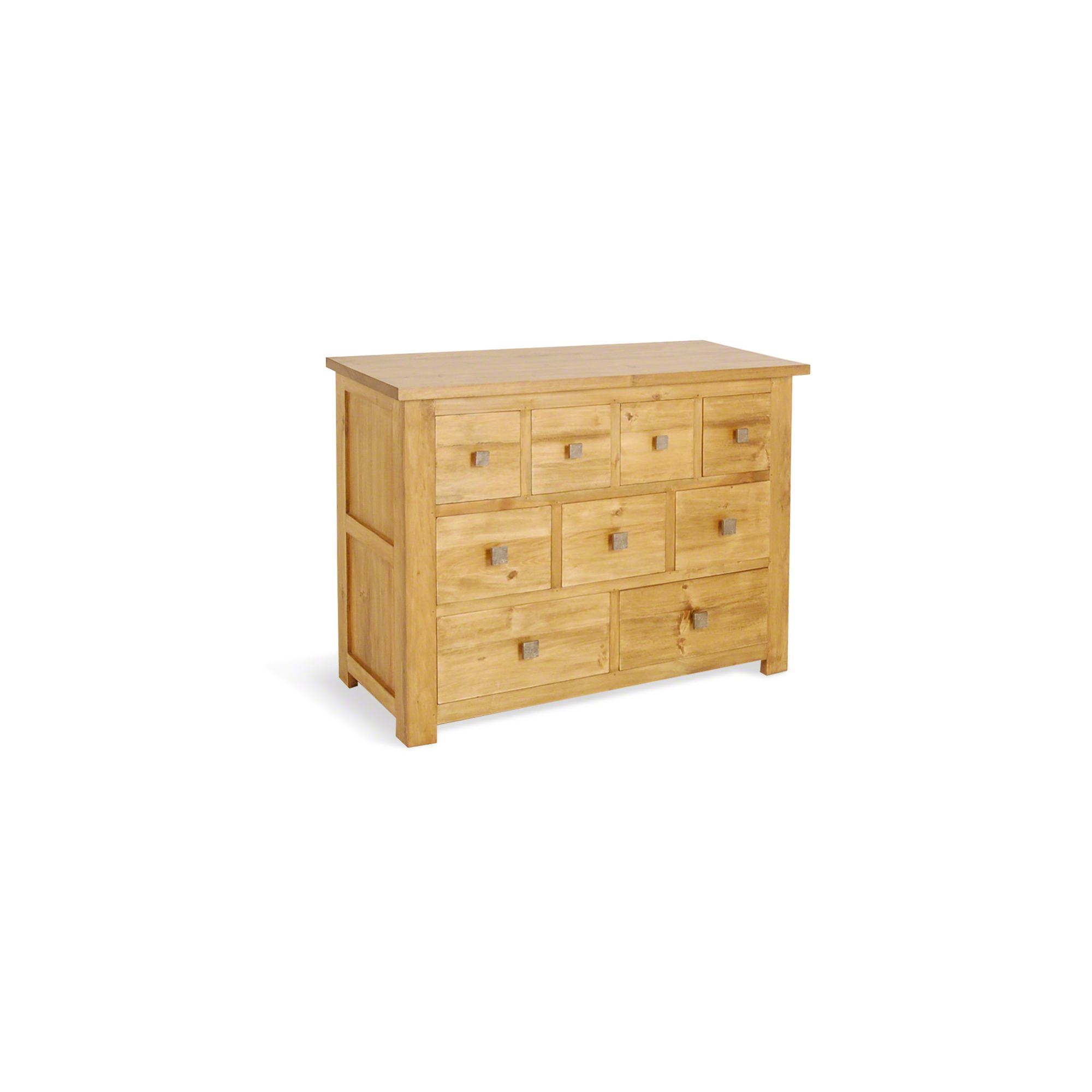 Oceans Apart Brest Pine 9 Drawer Chest at Tesco Direct