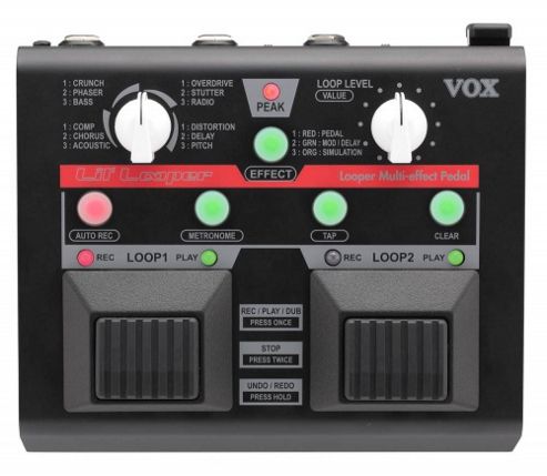 Image of Vox Lil Looper Dual Bank Looper/multi-effects Pedal
