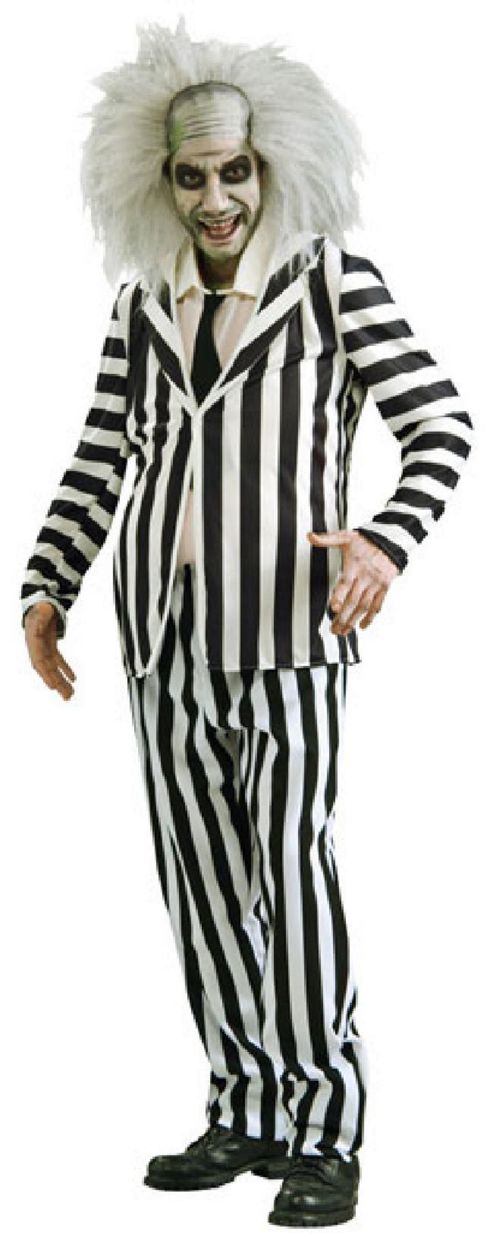 Image of Beetlejuice - Adult Costume Size: 40-44
