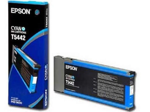 Image of Epson Ultrachrome T5442 Cyan Ink Cartridge (220ml)