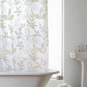 Modern Makeover Hookless Shower Curtain in Lydia
