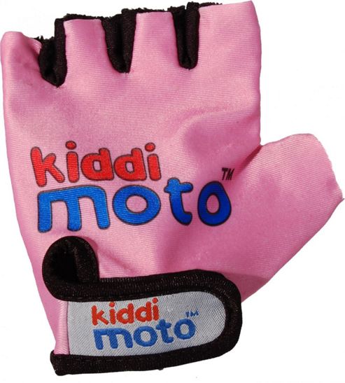 Image of Kiddimoto Gloves For Ages 4 To 7 Yrs - Neon Pink (medium)