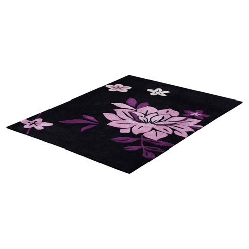Image of Ultimate Rug Co Aspire Volga Black Modern Rug - 150 Cm X 240 Cm (4 Ft 11 In X 7 Ft 10.5 In)