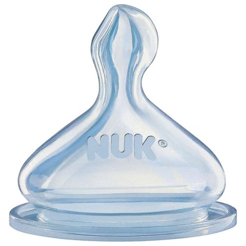 Image of Nuk Replacement Silicone Teats, Size 1