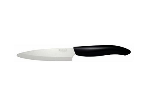 Image of Kyocera Fk White Blade Vegetable Knife - Black