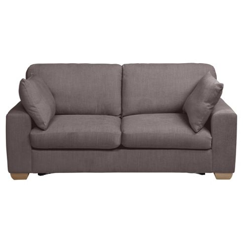 Image of Whitstable Tweed Sofa Bed, Mocha