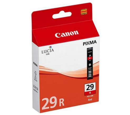 Image of Canon Pgi-29r Ink Cartridge- Red