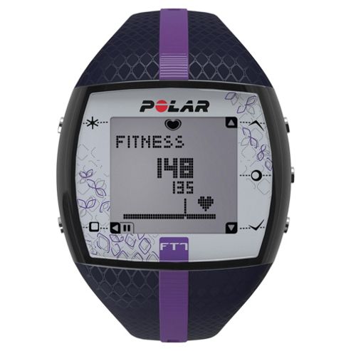 Image of Polar Ft7 Heart Rate Monitor, Blue/lilac