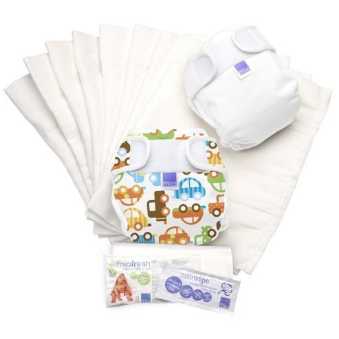 Image of Bambino Mio Miosoft Two-piece Nappy Set - Size 2 (boy)