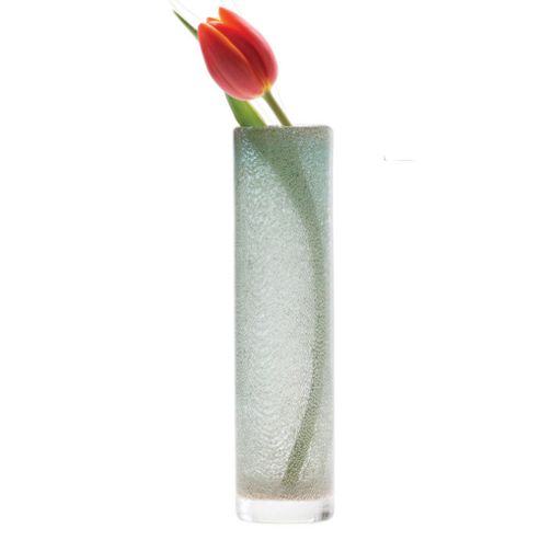 Image of House Additions Chimney Pipe Vase - Blue