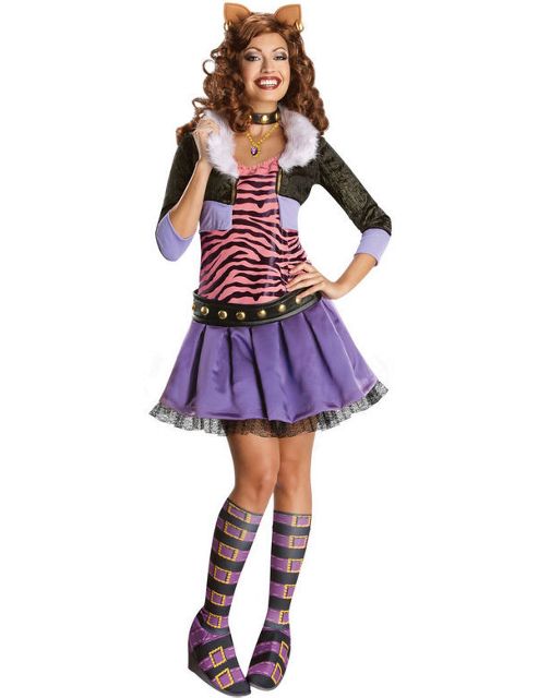 Image of Monster High Clawdeen Wolf Costume Small