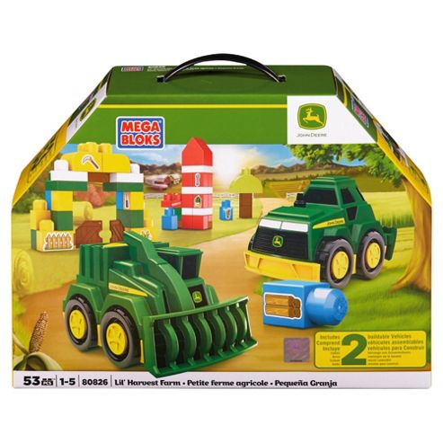 Image of Mega Bloks John Deere Lil Harvest Farm