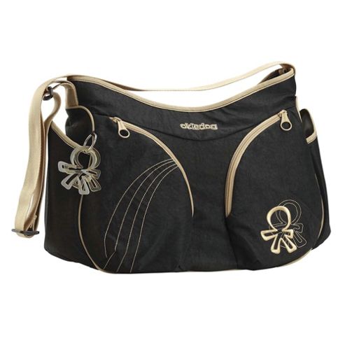 Image of Okiedog Urban Mondo Changing Bag, Black/croissant