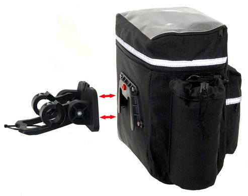 Image of M Wave Clip-on Quick Release Handlebar Bag
