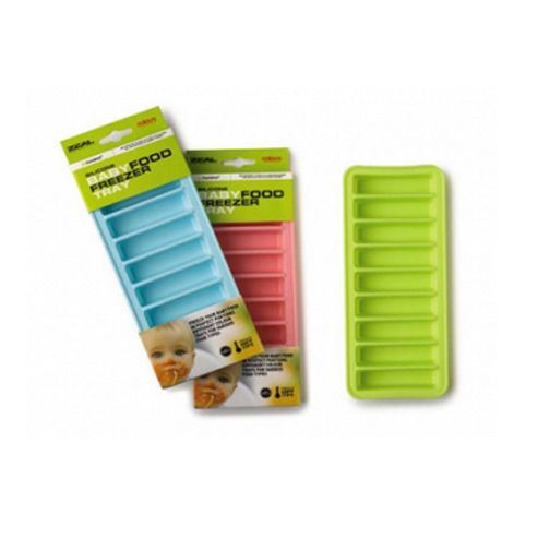 Image of Zeal Baby Food Freezer Tray Assorted Colours