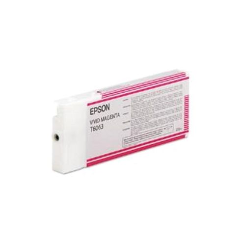 Image of Epson T6063 Vivid Magenta Ink For Stylus Pro 4880