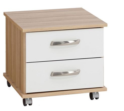 Image of Ideal Furniture Regal 2 Drawer Bedside Table