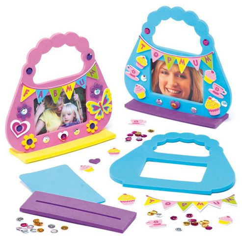 Image of Mother's Day Handbag Photo Frame Kits (pack Of 4)