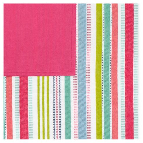 Image of Tesco Bright Stripe Apron
