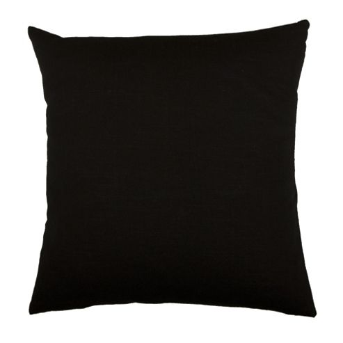 Image of Eightmood Linnea Plain Cushion - Black