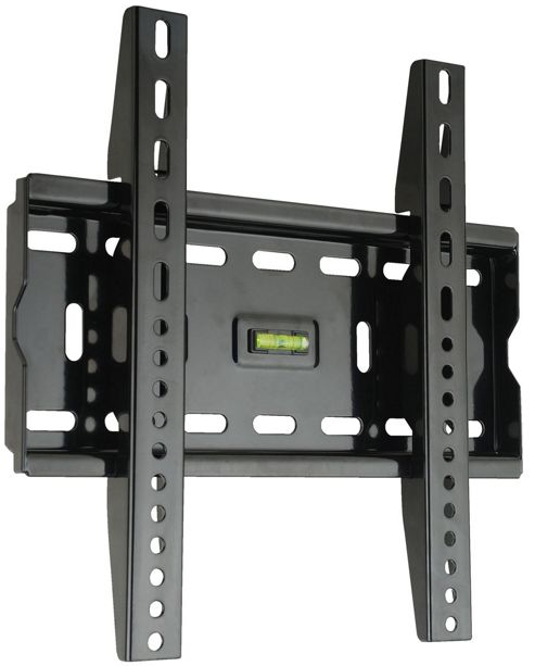 Image of Fixed Black Lcd Wall Mount Bracket - 17 Inch - 37 Inch Tv S