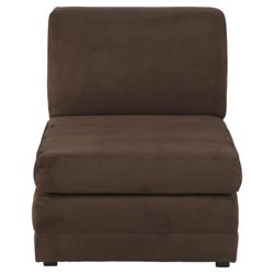 Mitchell Single Foam Fold Out Sofa Bed Chocolate