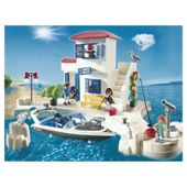 Playmobil Harbour Police with Speed Boat