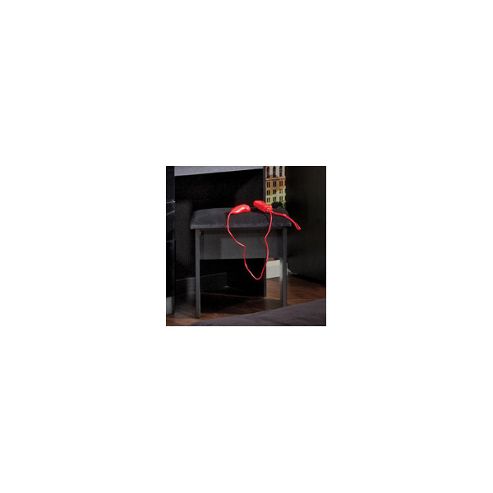 Image of Welcome Furniture Knightsbridge Stool - Black - Aubergine