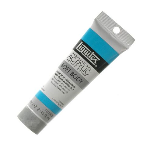 Image of Liquitex Soft Body 59ml Tb Permanent Light Blue