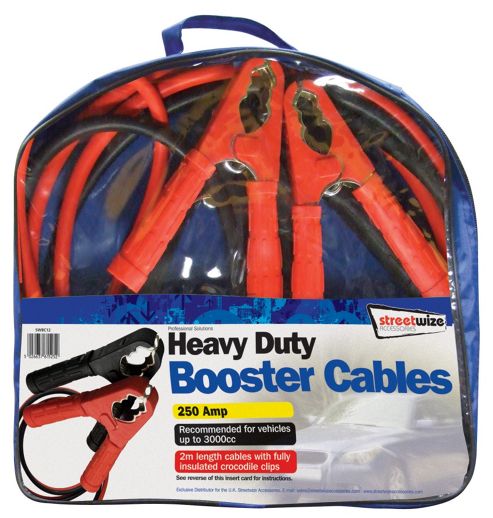 Image of 2m Hd 250amp Booster Cable- Suitable For Up To 3000cc