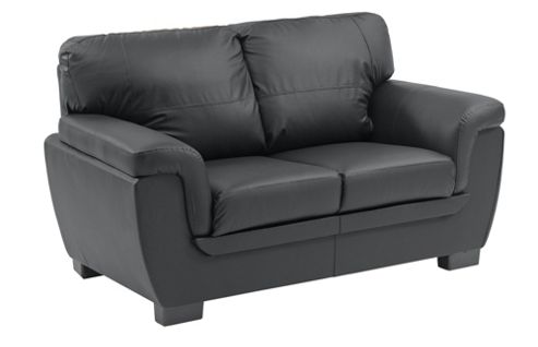 Image of Ideal Furniture Katia 2 Seater Sofa - Black