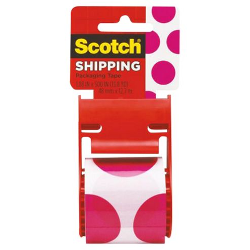 Image of Scotch Shipping Tape Polka Dot