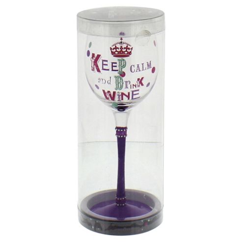 Image of Keep Calm And Drink Wine Glass