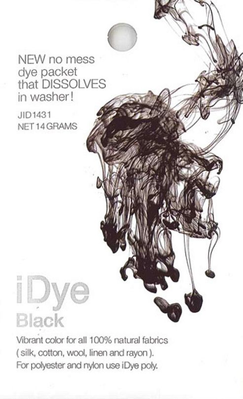 Image of Jacquard Idye Fabric Dye - Black
