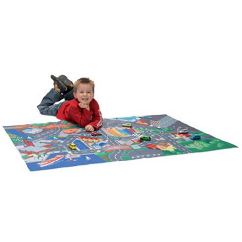 Image of Majorette Road Play Carpet 100cm X 70cm