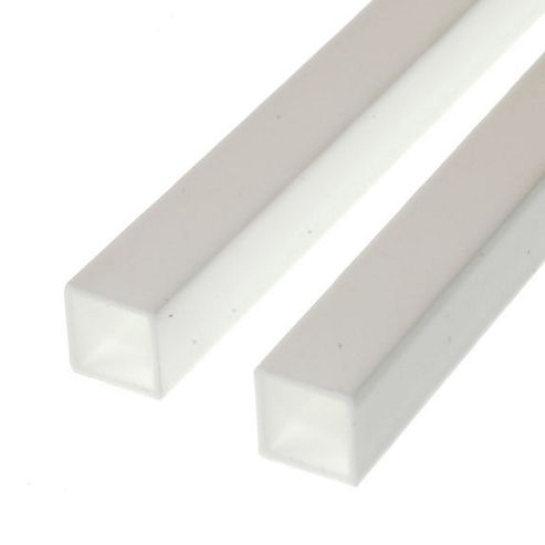 Image of Evergreen Styrene Square Tube 7.9mm X 7.9mm (0.312")