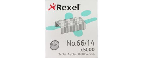Image of Rexel Staples No66/14 14mm Pack Of 5000 06075