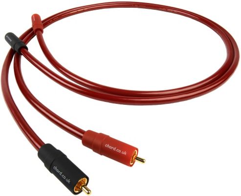 Image of Chord Crimson Vee 3 Rca Interconnect (1 Metre)
