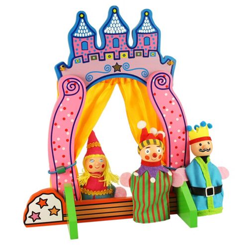 Image of Bigjigs Toys Bj243 Finger Puppet Theatre