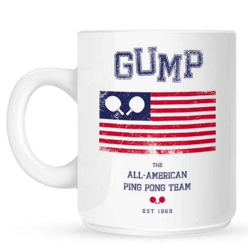 Image of Gump All-american Ping Pong Team 10oz Ceramic Mug