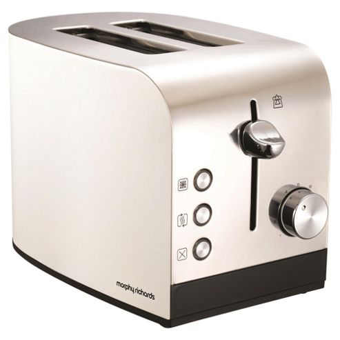 Image of Morphy Richards 222051 Jul13 2 Slice Accents Toaster White