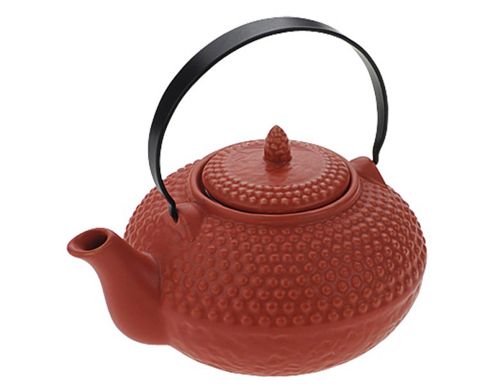 Image of Bia Oriental Hobnail Teapot Shojohi Red
