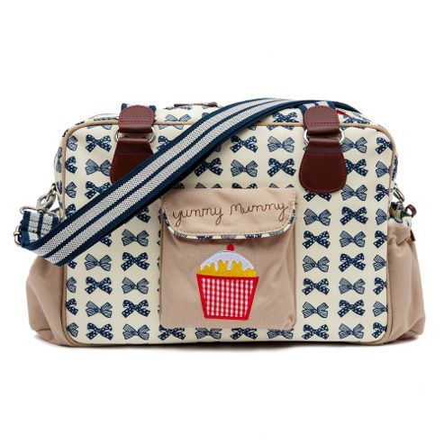 Image of Pink Lining Yummy Mummy Navy Bows