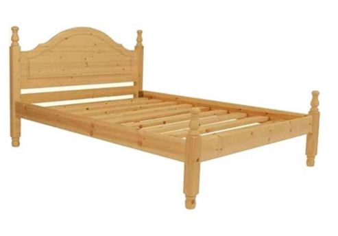 Image of King Size Premier Pine Low End Bed Frame --- 5ft