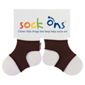 Sock Ons Brights Chocolate 0-6 month